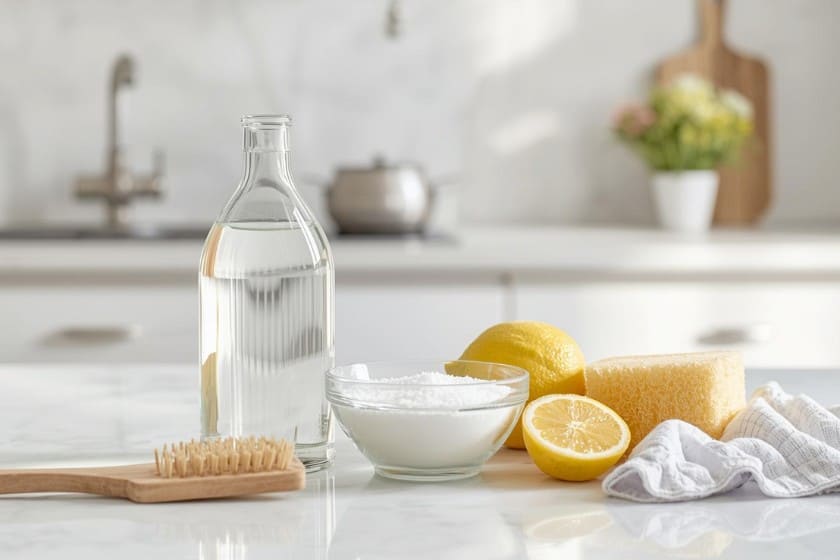 Λευκό Ξύδι και Αλάτι στην Καθαριότητα του Σπιτιού