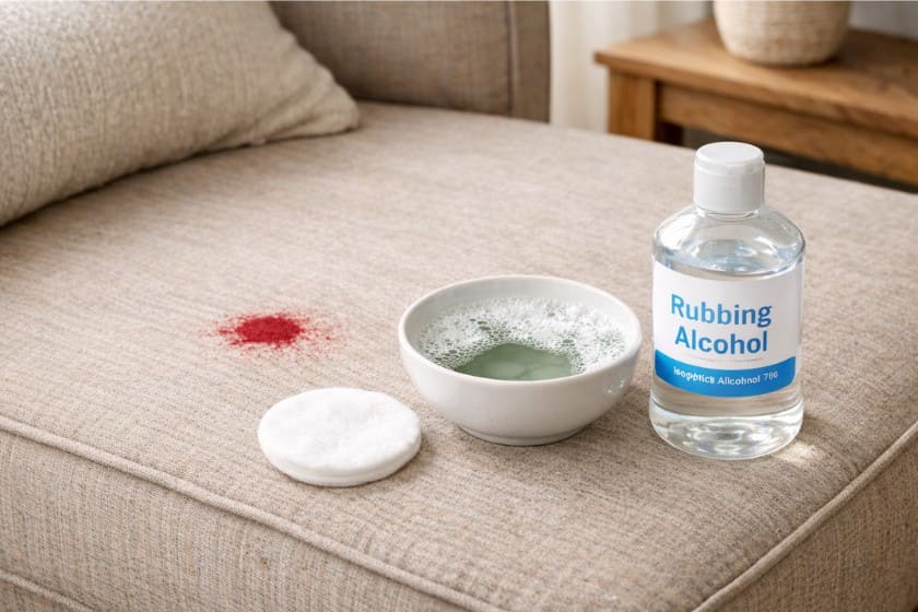 Λεκές από Βερνίκι Νυχιών στην Ταπετσαρία